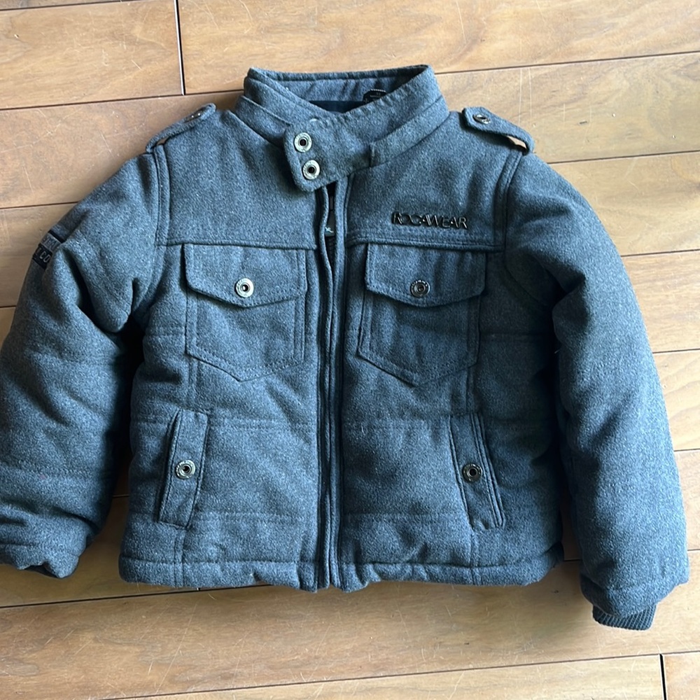 Rocawear puffer style wool kids jacket 3T